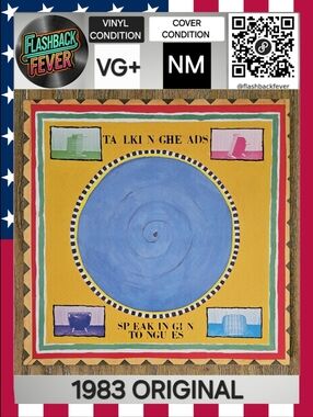 TALKING HEADS•Speaking in Tongues•1983 Canada (#92 38831) QR Pressing